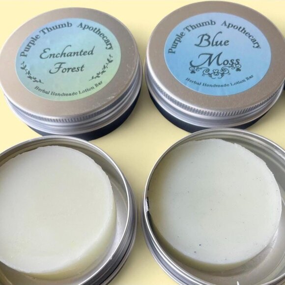 Solid Lotion Bar: Blue Moss - Picture 6 of 10